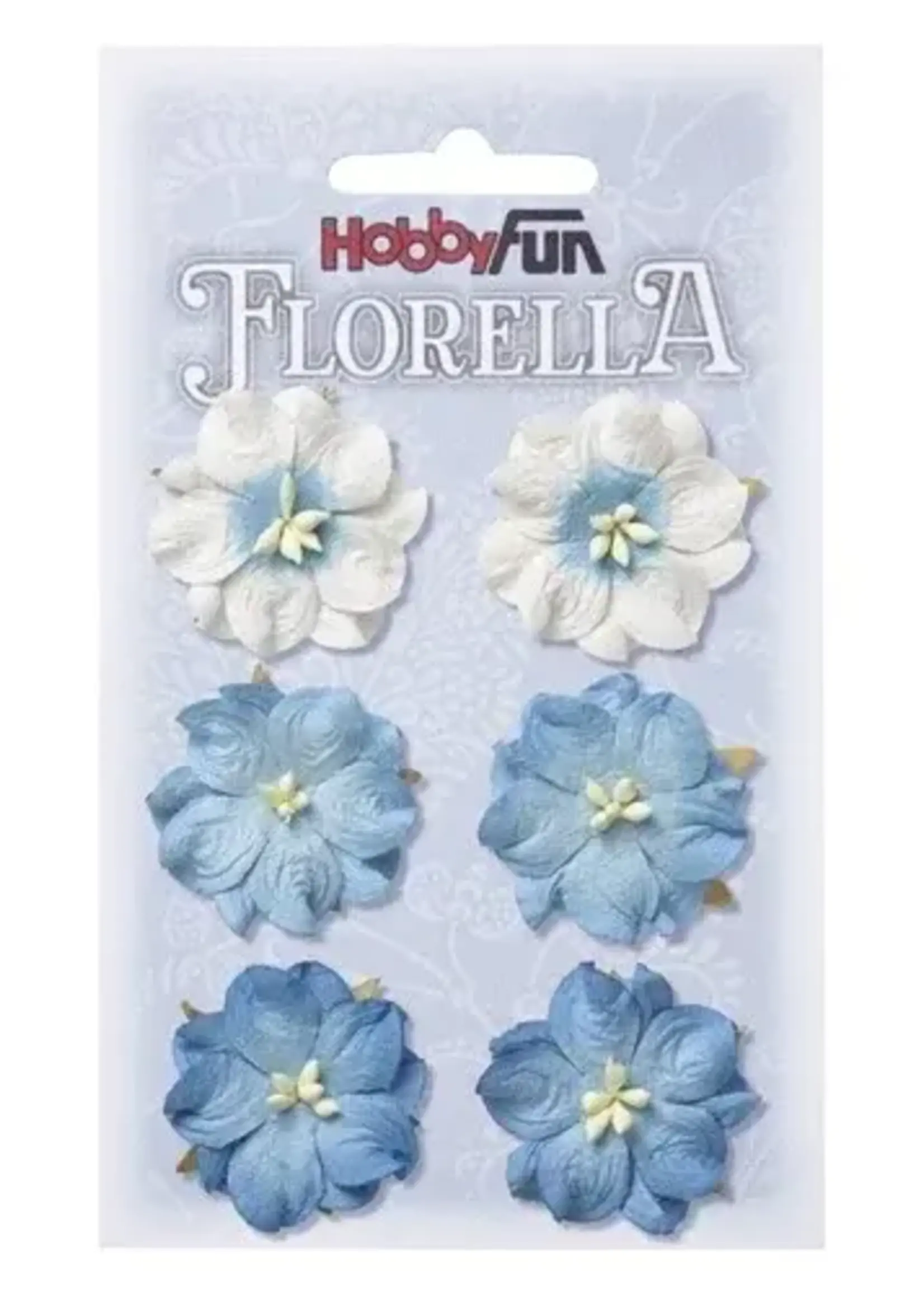 FLORELLA-Blüten blau, 3,5cm Omschrijving 3866054