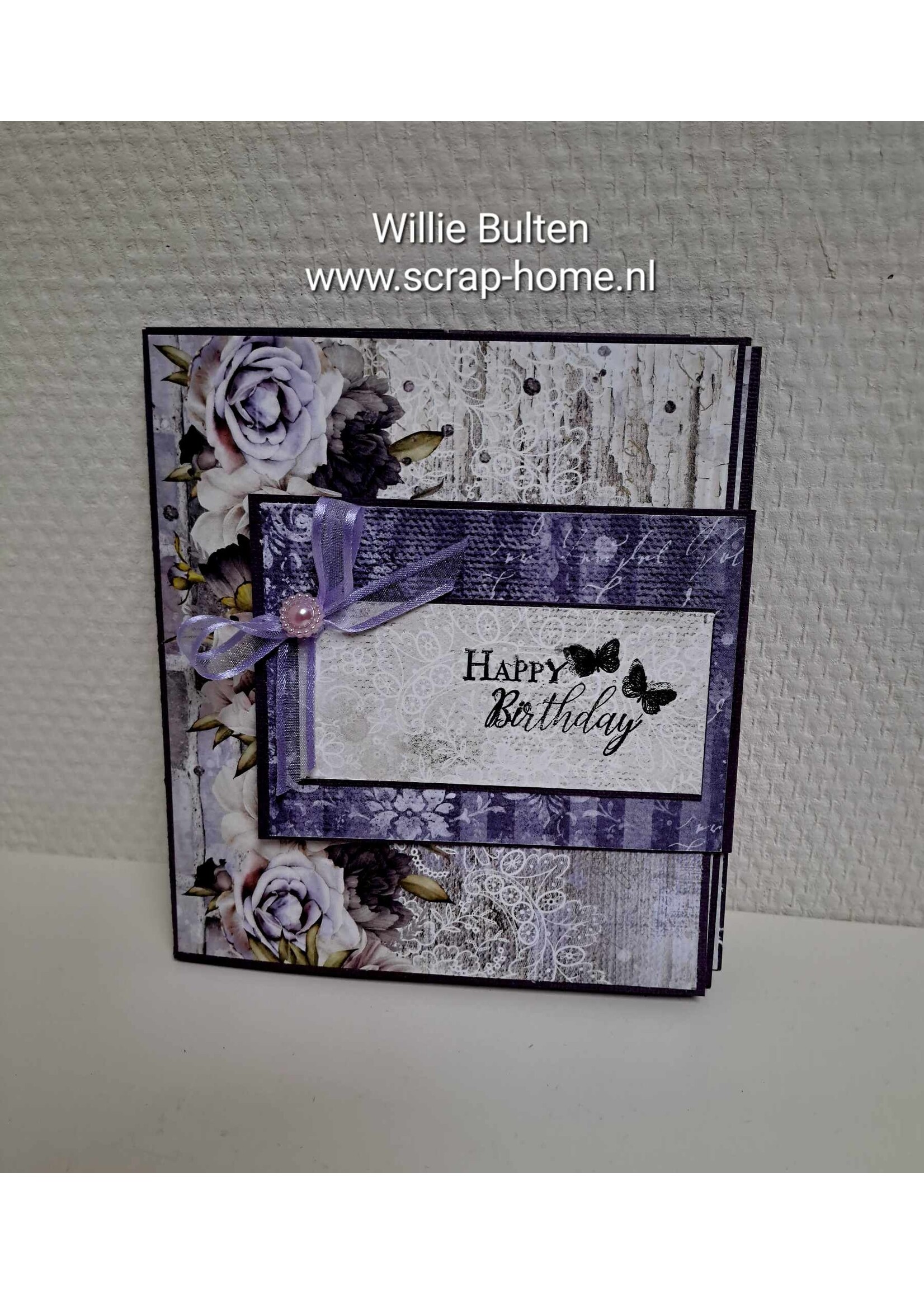 Scrap@Home Kaart met Klepjes en Vensters
