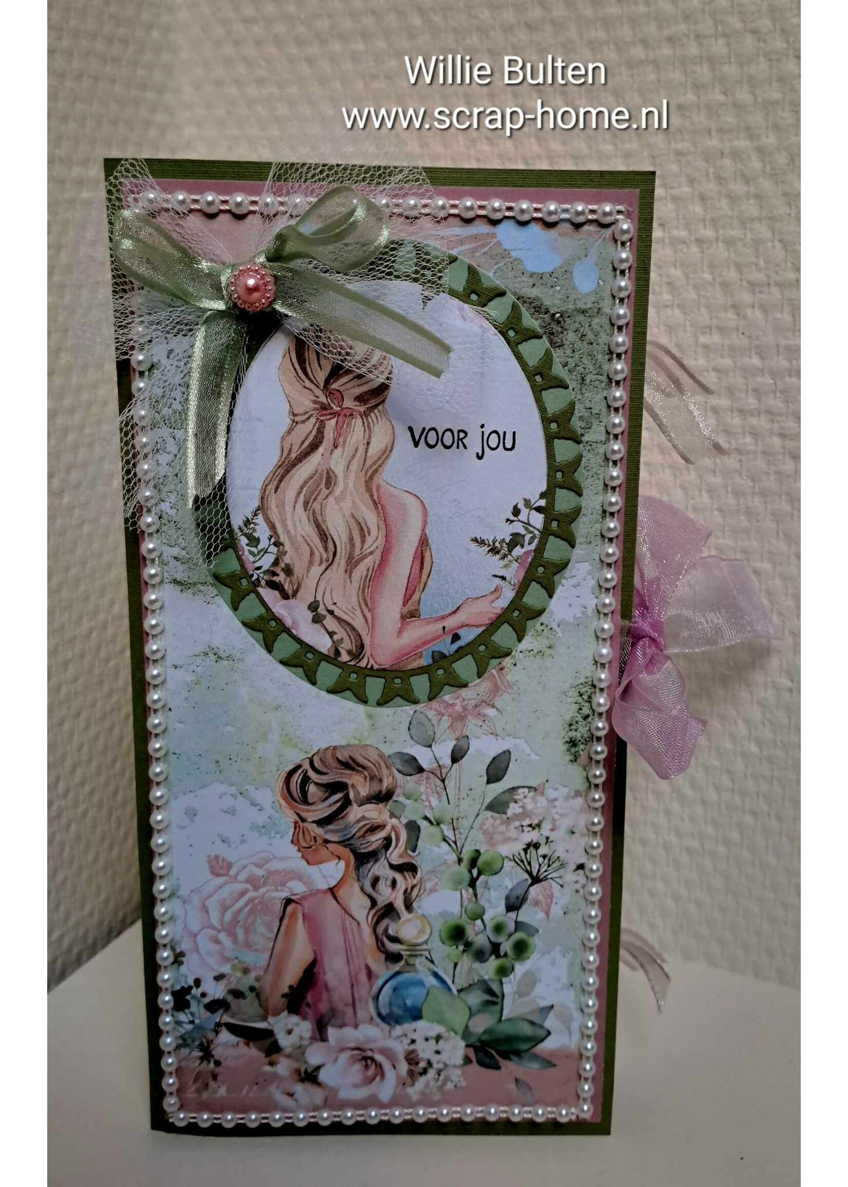 Scrap@Home Slimeline Kaart met Pockets
