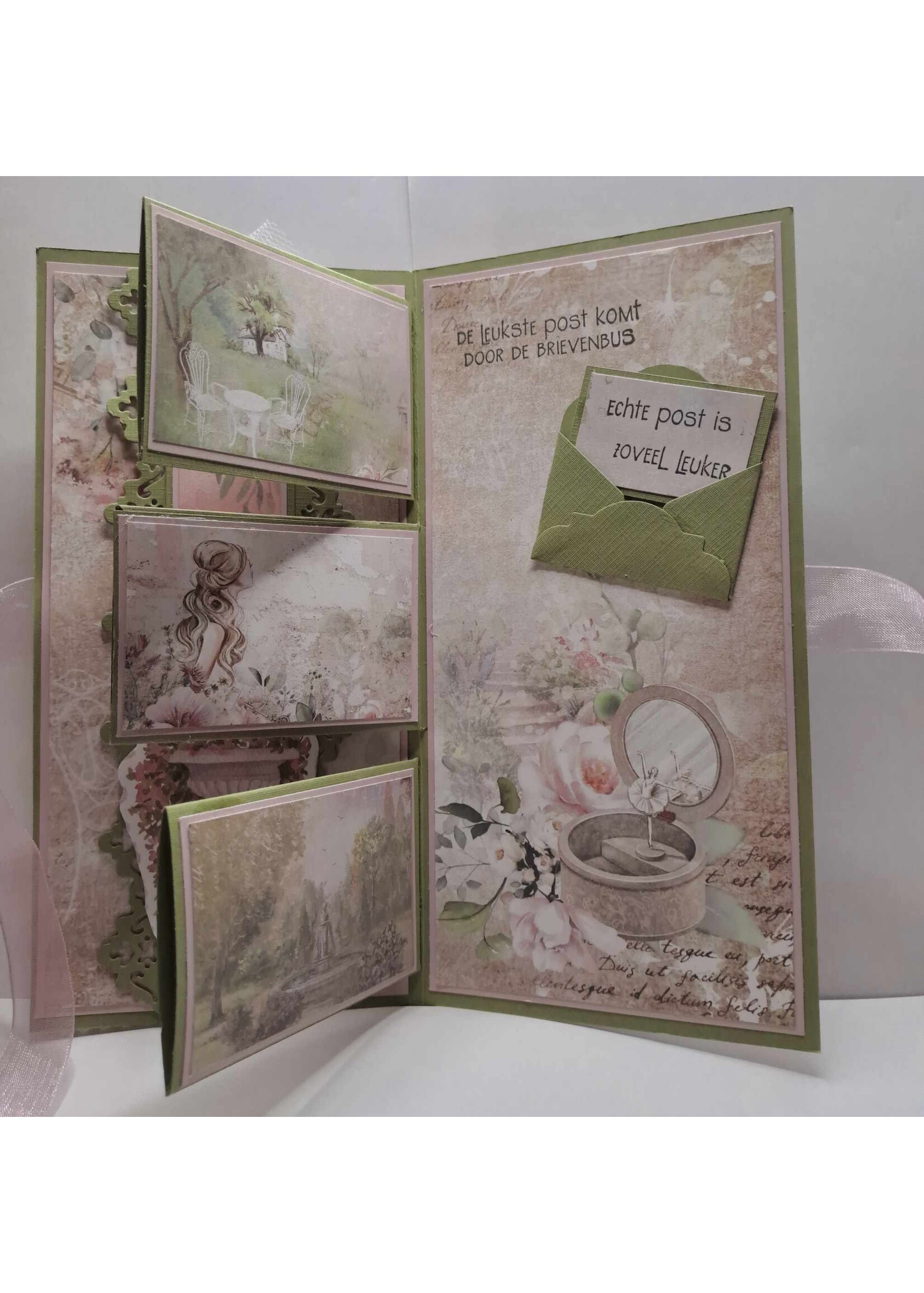 Scrap@Home Slimeline Kaart met Pockets