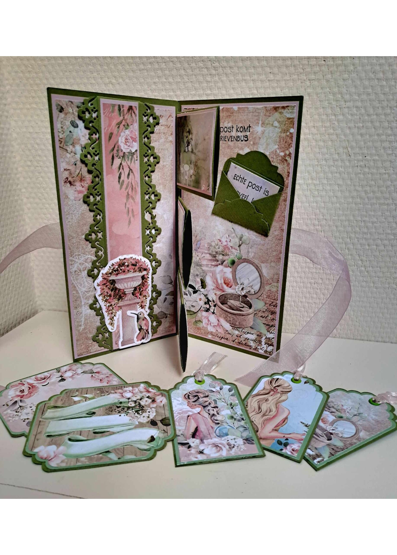 Scrap@Home Slimeline Kaart met Pockets