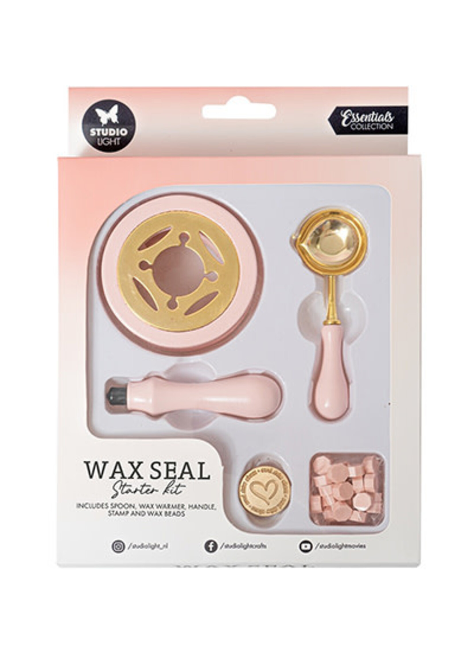 Studio Light SL-ES-WAX01 - Wax seal Starter kit Essentials Tools nr.01