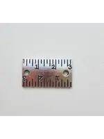 Bedel Liniaal Zilver Kleurig