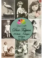 Plaatjes Craft Dixi Toppers 7x10cm Vintage Photos 2 (ET0002)