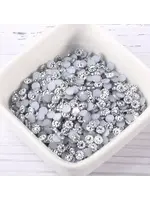 Strass steentjes Zilver circa 100 stuks 4 mm nr Strass 8