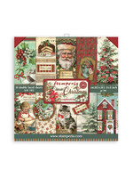 Stamperia Classic Christmas 8x8 Inch Paper Pack (SBBS17)