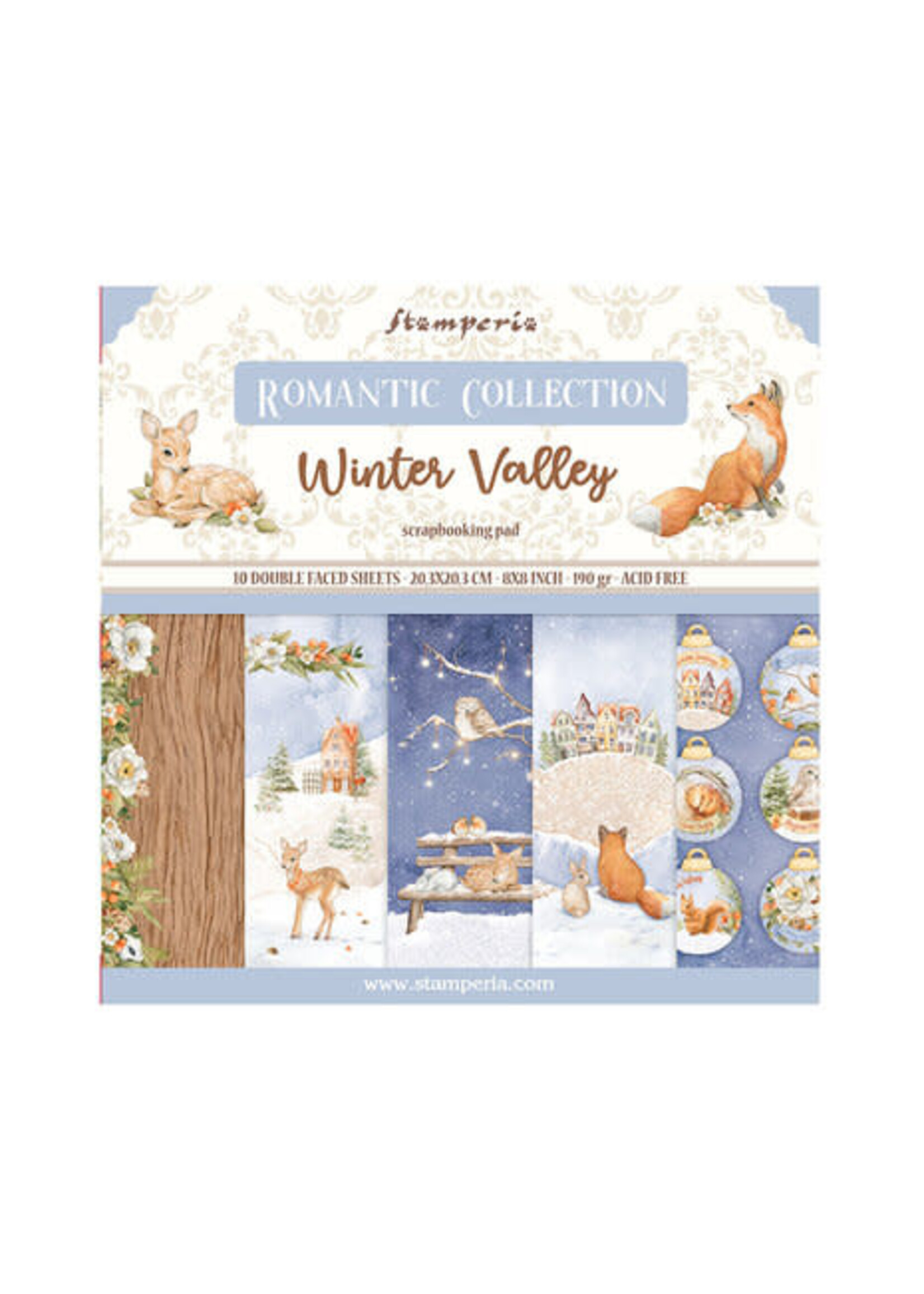 Winter Valley 8x8 Inch Paper Pack (SBBS88)