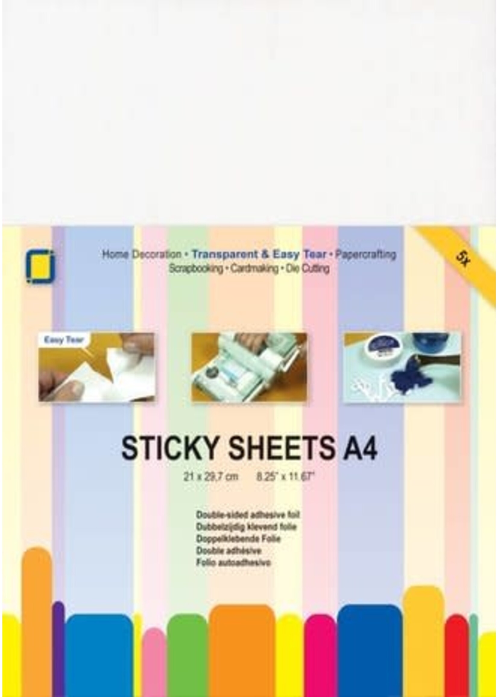 Jeje Sticky sheets A4 5 sheets (3.3234)
