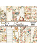 Scrapboys Rosalia 8x8 Inch Paper Pad (SB-ROSA-10)