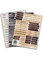 Scrapboys Cut Out Stickers Sheets (3pcs) (SB-STIC-01)