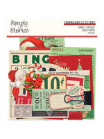 simple stories Simple Vintage Dear Santa Chipboard Clusters (20828)