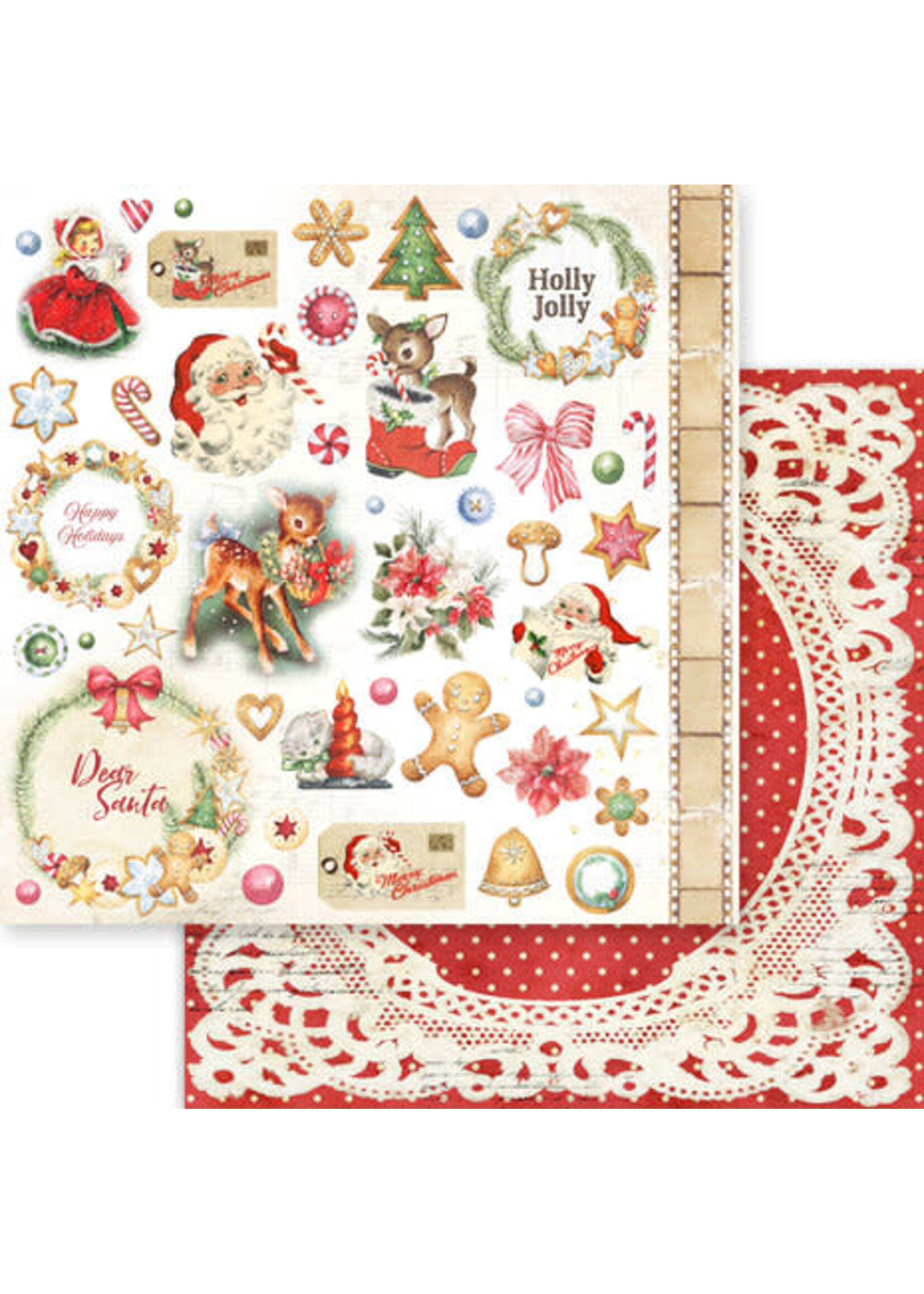 Memory Place Dear Santa 12x12 Inch Paper Pack (MP-61279)