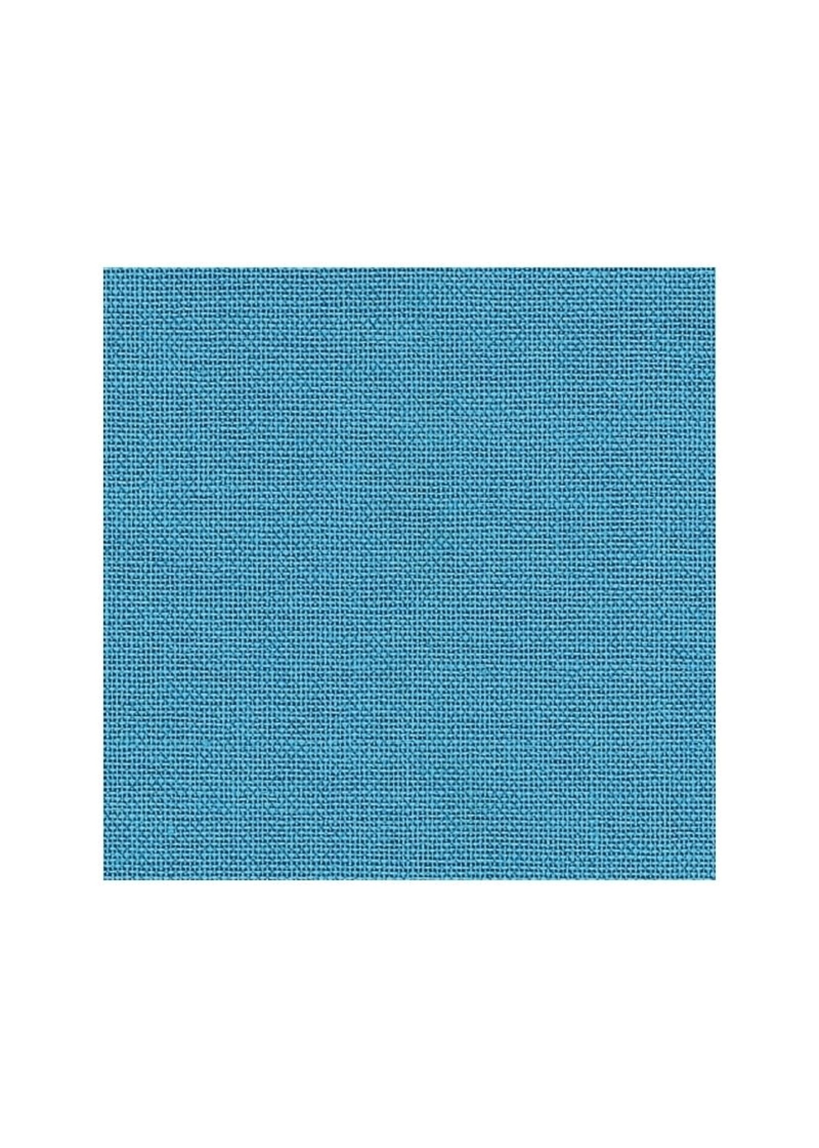 LINNEN DONKER IJSBLAUW circa 50 x 50 cm