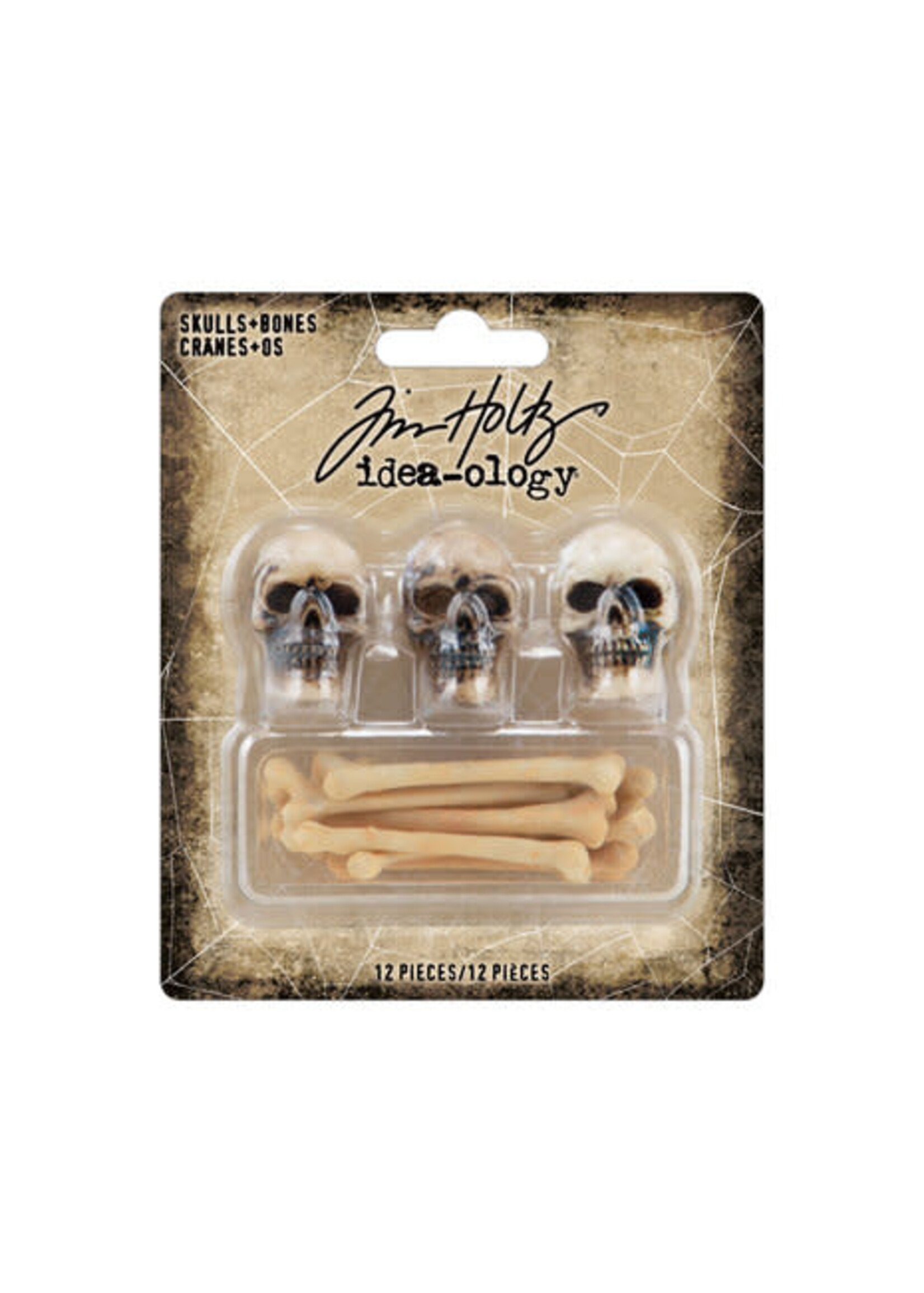 Tim Holtz Tim Holtz Halloween Skulls + Bones (TH94339)