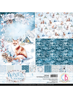 Ciao Bella WINTER JOURNEY PATTERNS PAD 12"X12" 8/PKG