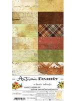 Craft O Clock AUTUMN BEAUTY - SET OF BASIC PAPERS 15,75X30,5CM