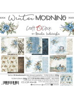 Craft O Clock WINTER MORNING - A SET OF PAPERS 15,25X15,25CM