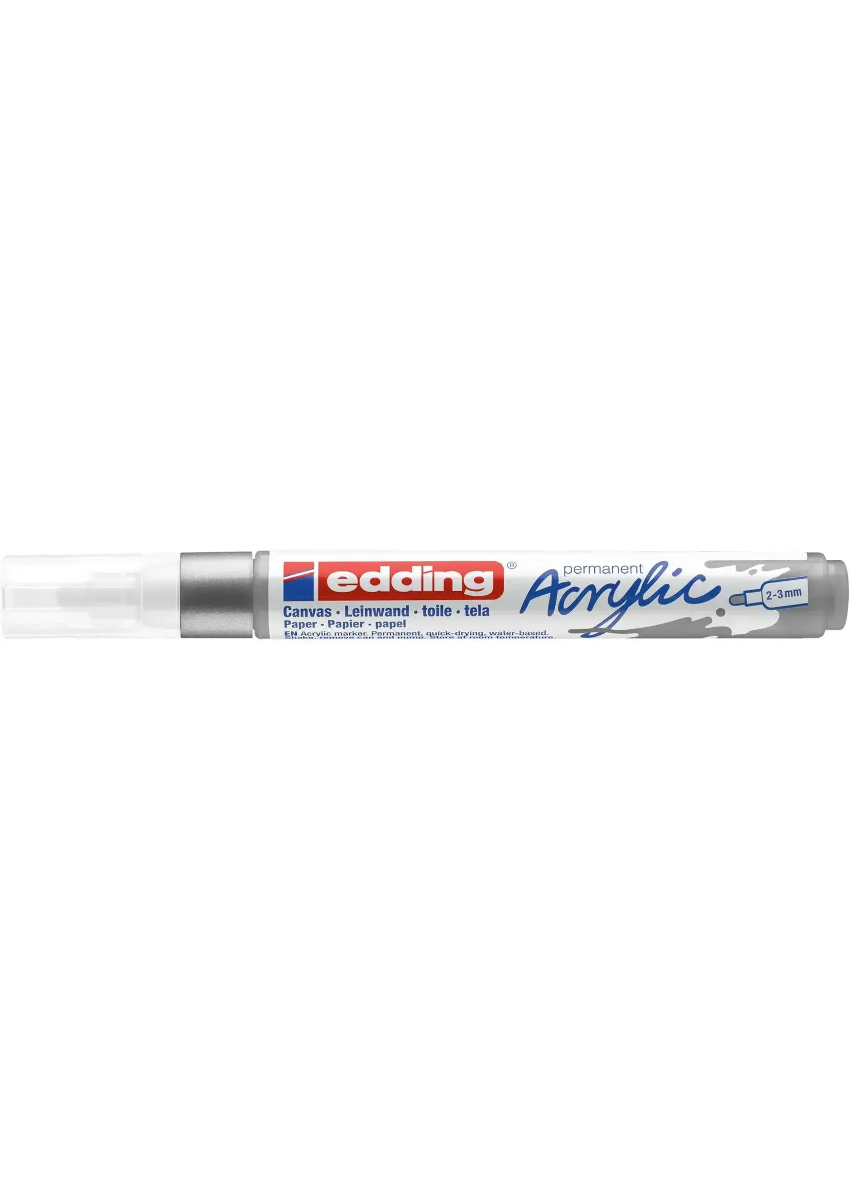 Edding Edding 5000 • Acrylmarker medium Zilver Edding4-5100923