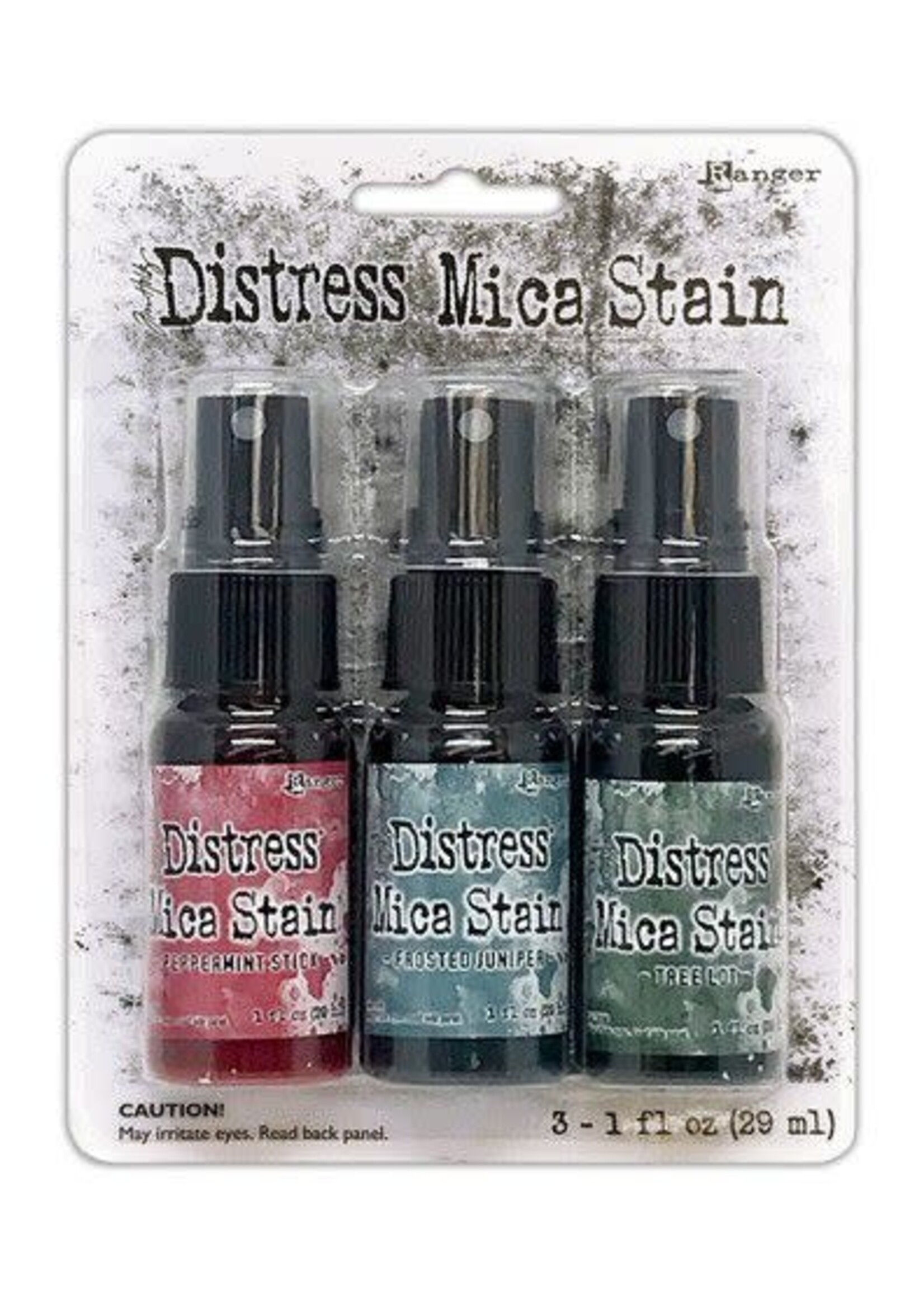 Ranger Ranger Distress Holiday Mica Stain Set #1 TSCK78234 Tim Holtz (09-23) Artikelnummer 306650/8234