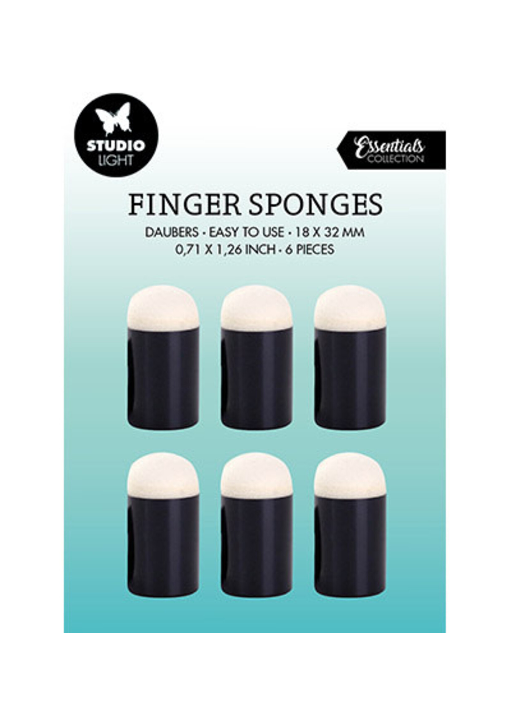 Studio Light SL-ES-INKAP06 - Finger sponges Daubers Essentials Tools nr.06