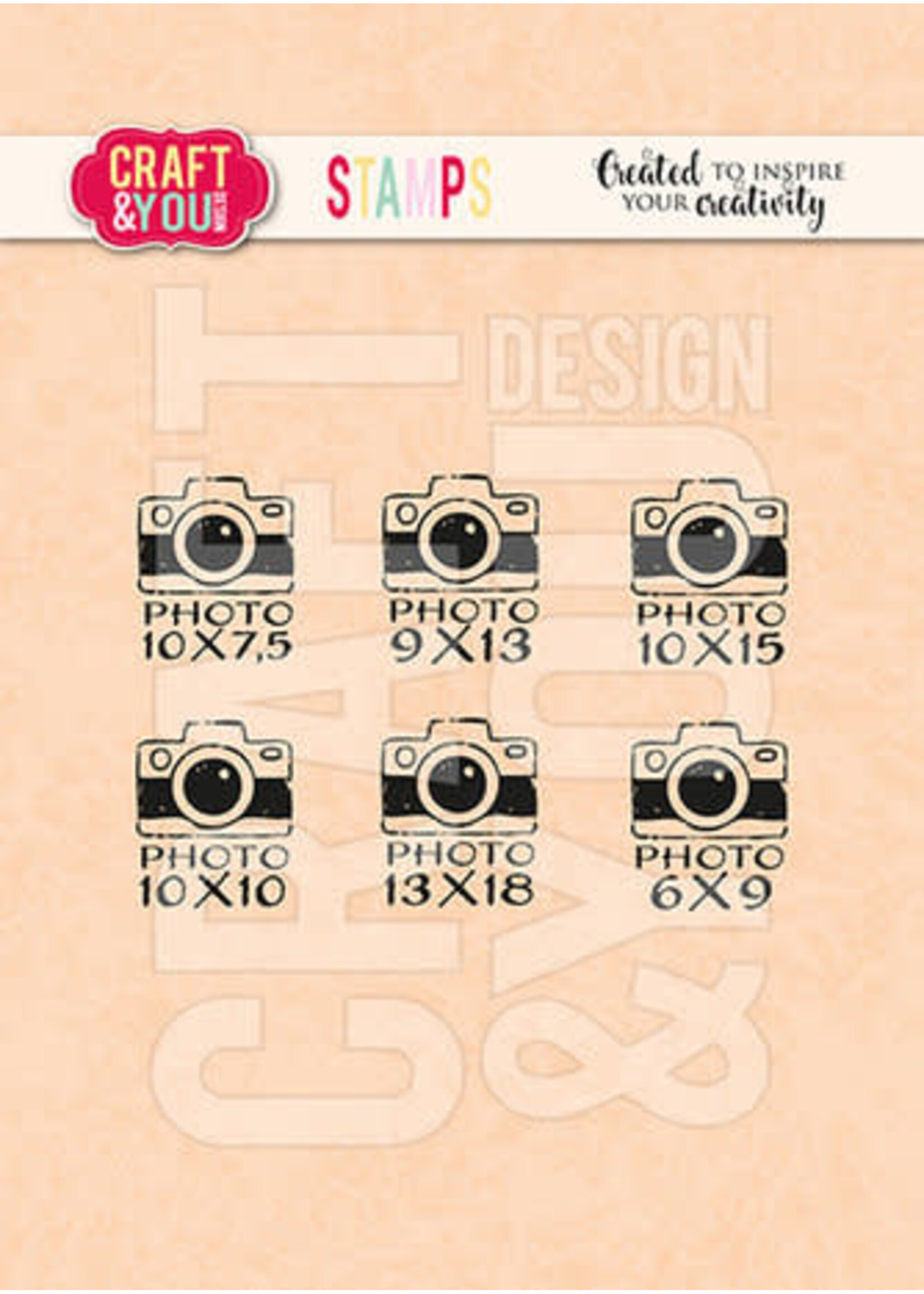 Craft and you Design Mini Cameras Set Stamps (CS021)