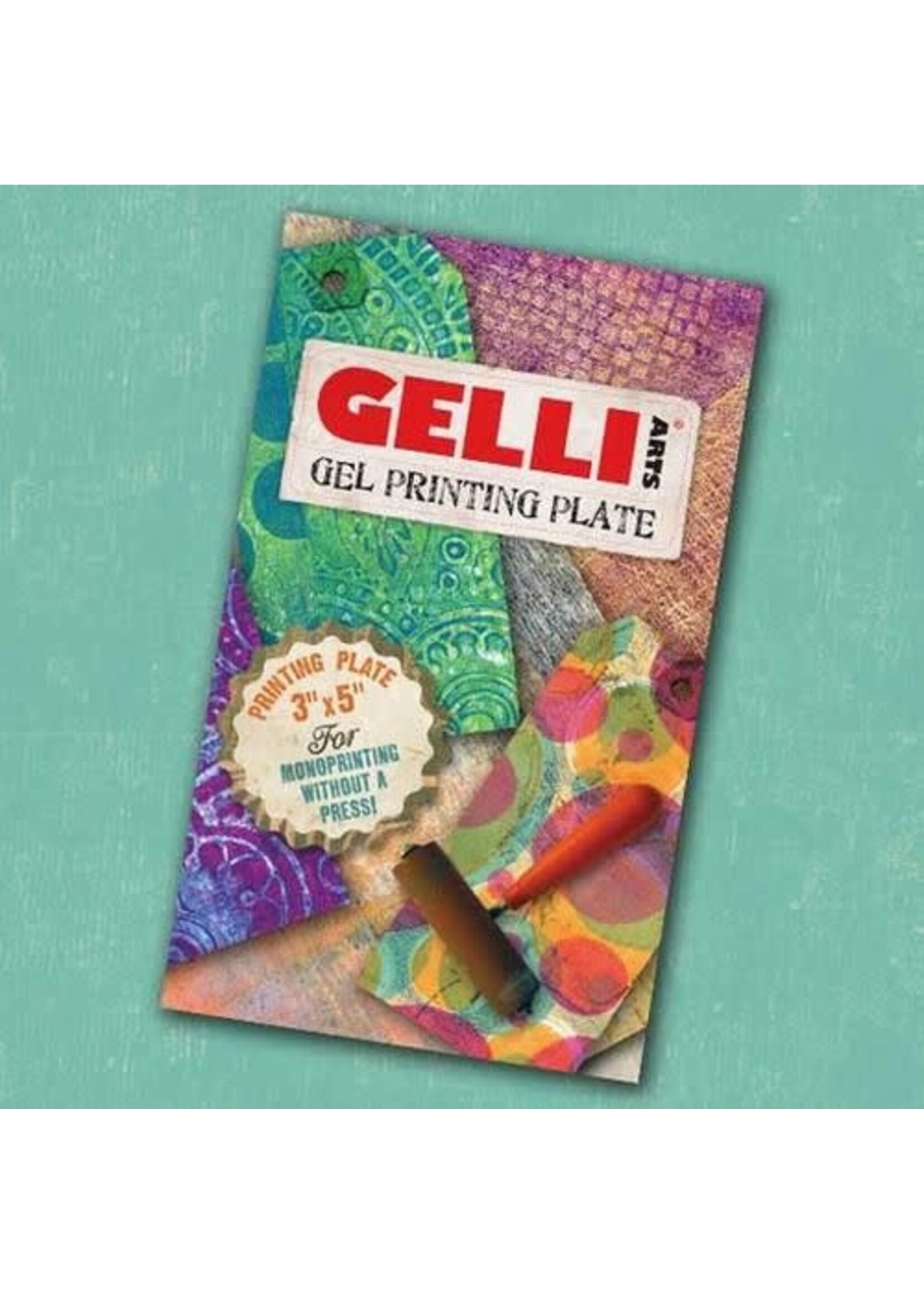 Gelli Gelli Arts - Gel Printing Plate 7.6x12.7cm GEL3X5 Artikelnummer 136001/0712