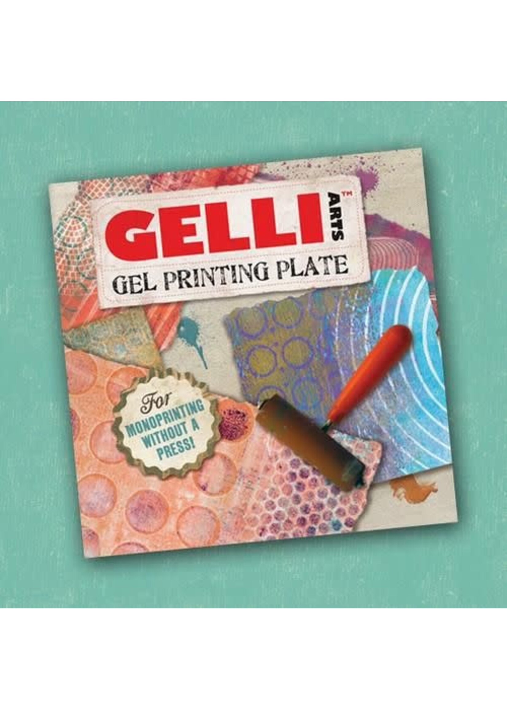 Gelli Gelli Arts - Gel Printing Plate 15.4x15.4cm GEL6X6 Artikelnummer 136001/1515