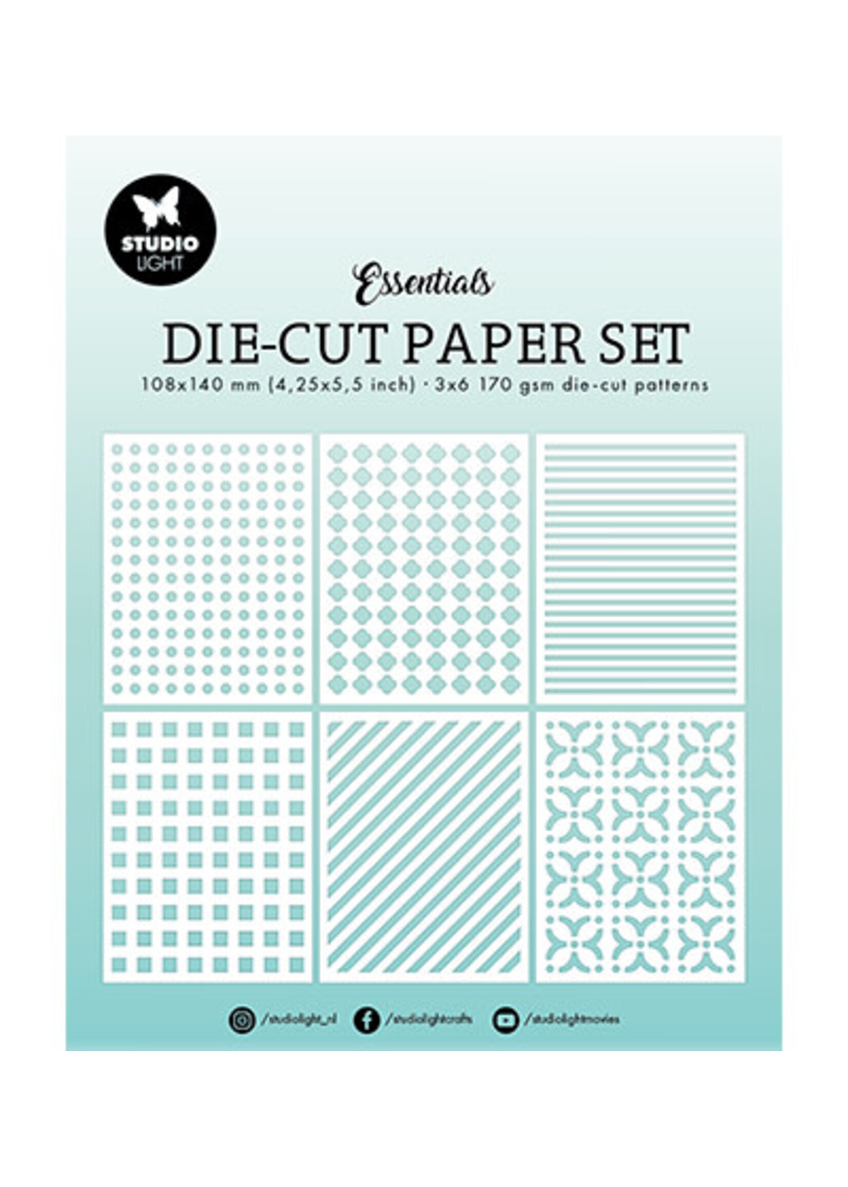 Studio Light SL-ES-PS36 - Die-cut paper sheets Essentials nr.36