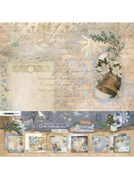Jenine's Mindfull Collectie JMA-VC-PS37 - Background patterns Vintage Christmas nr.37