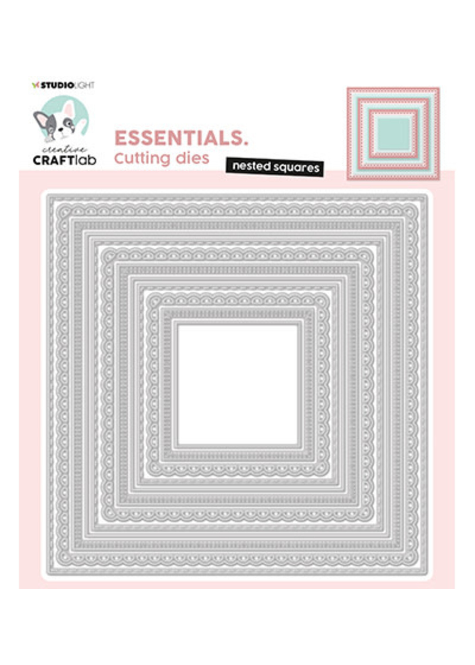 Craftlab CCL-ES-CD690 - Nested Squares Essentials nr.690