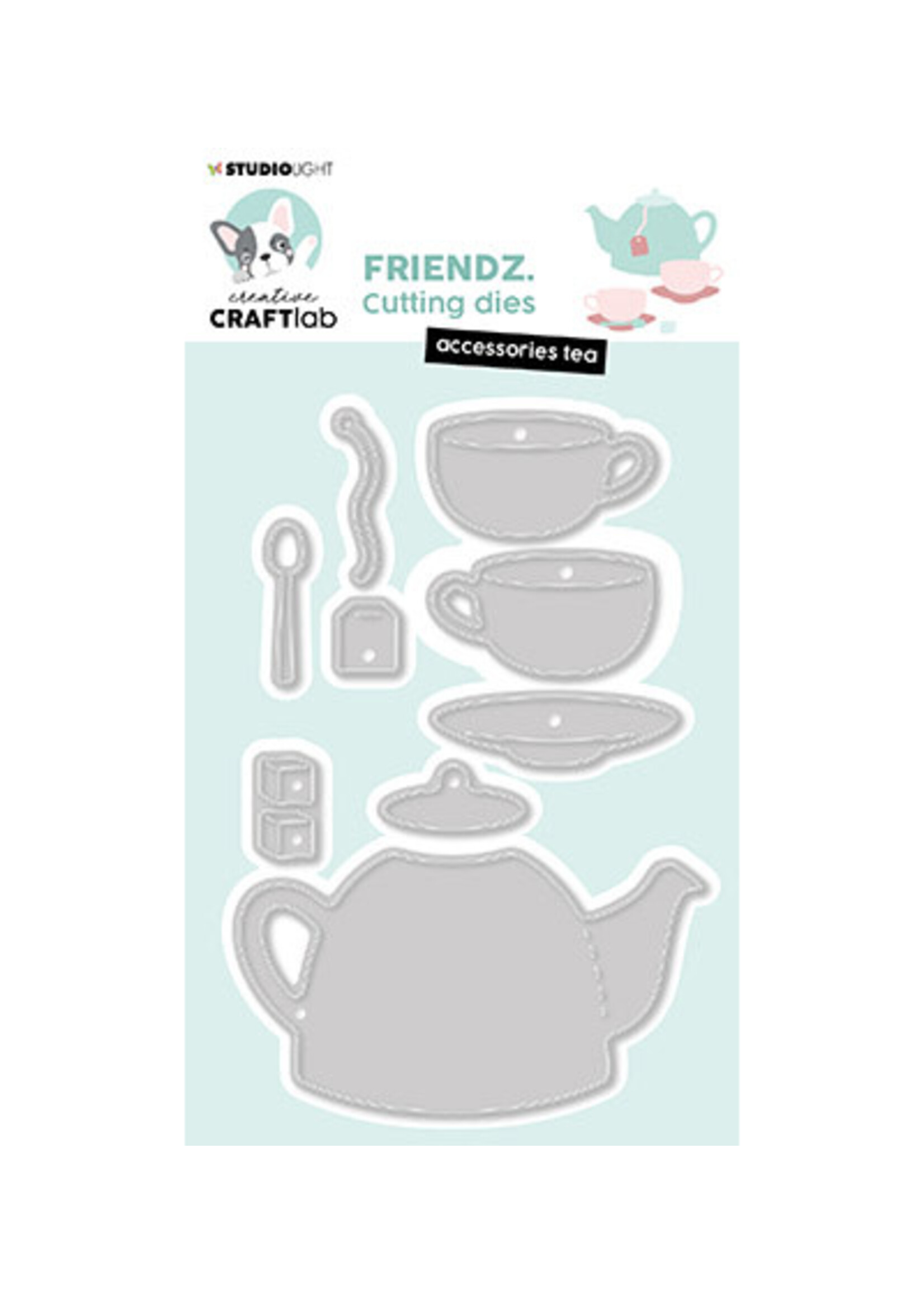 Craftlab CCL-FR-CD729 - Accessoires Tea Friendz nr.729