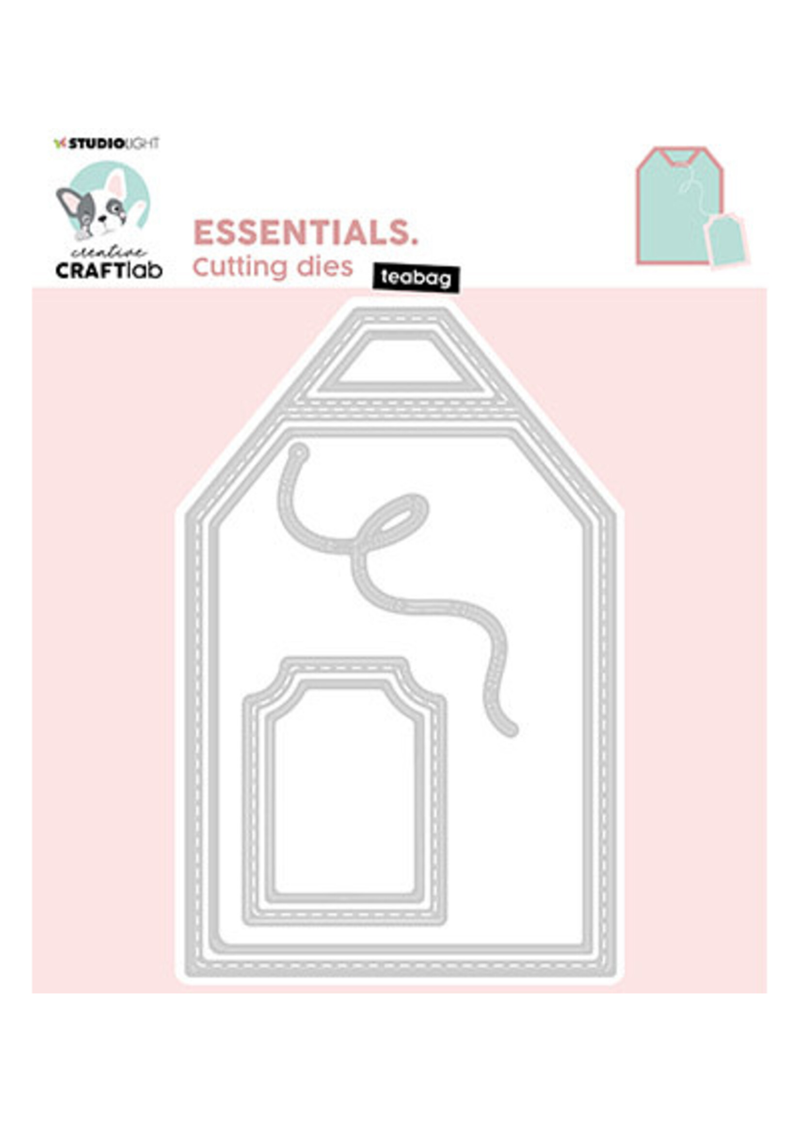 Craftlab CCL-ES-CD730 - Teabag Essentials nr.730