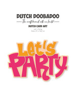 Dutch Doobadoo 470.784.266 - Card-Art Let's Party