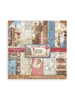 Stamperia Vintage Library 8x8 Inch Paper Pack (SBBS80)