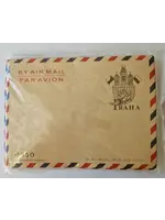 Vintage time airmail envelop 01 circa 7,5x 10 cm 10 stuks