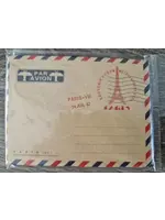Vintage time airmail envelop 02 circa 7,5x 10 cm 10 stuks