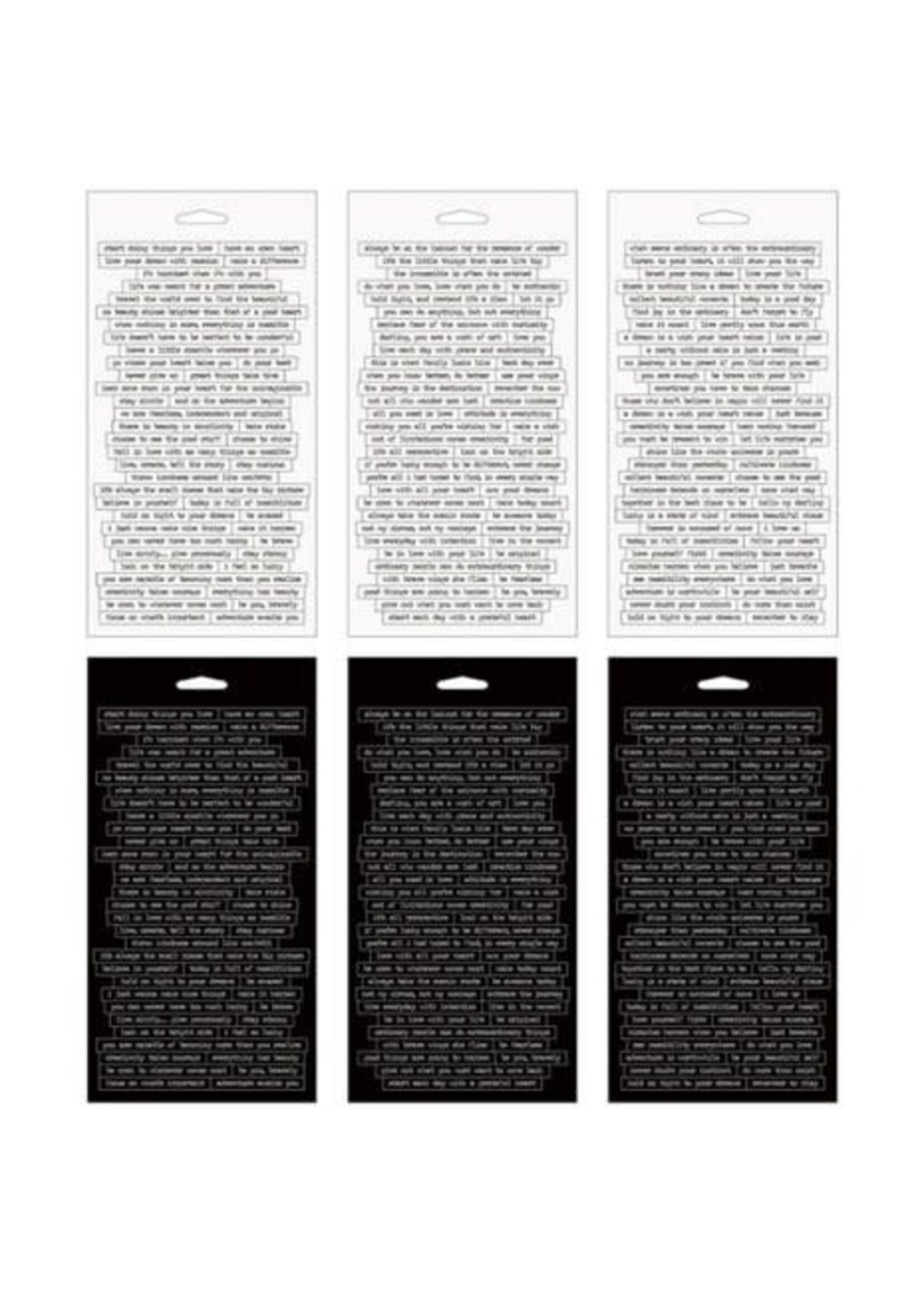 Tim Holtz Tim Holtz Small Talk Stickers (296pcs) (TH93193)