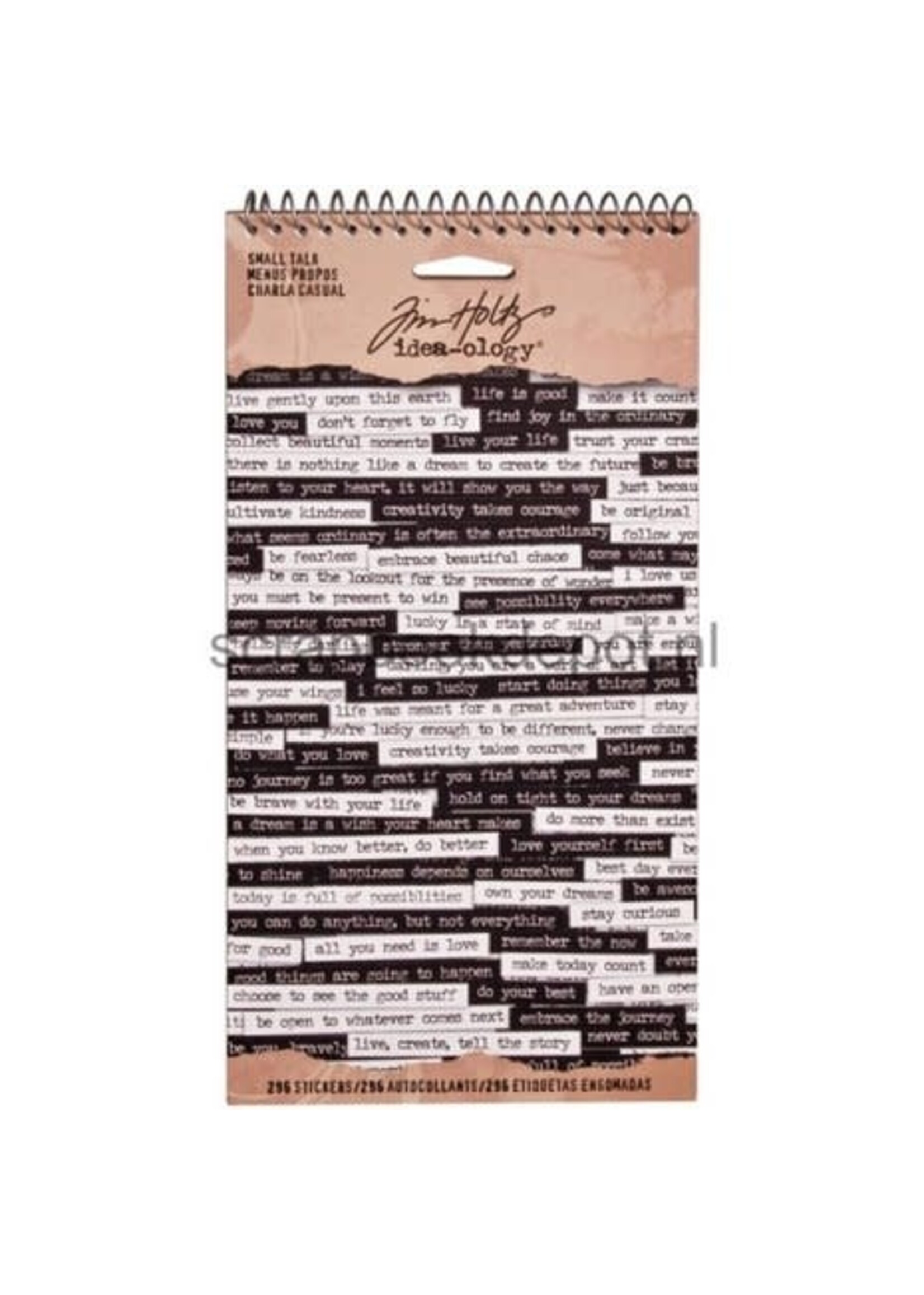 Tim Holtz Tim Holtz Small Talk Stickers (296pcs) (TH93193)