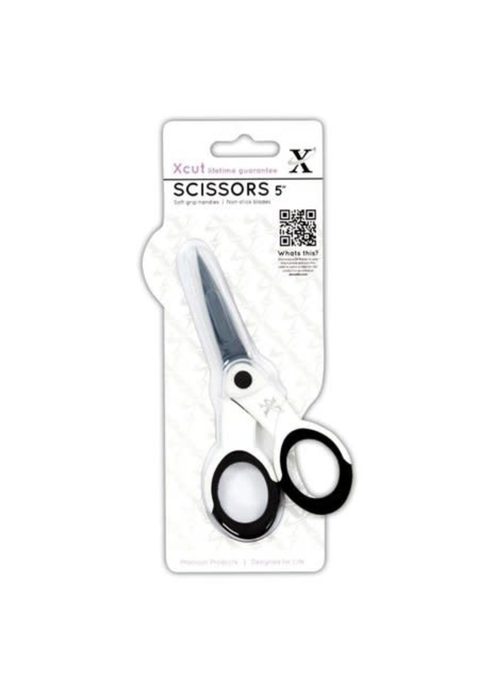 Xcut 5" Precision Scissors (Soft Grip & Non-Stick) (XCU 255202)