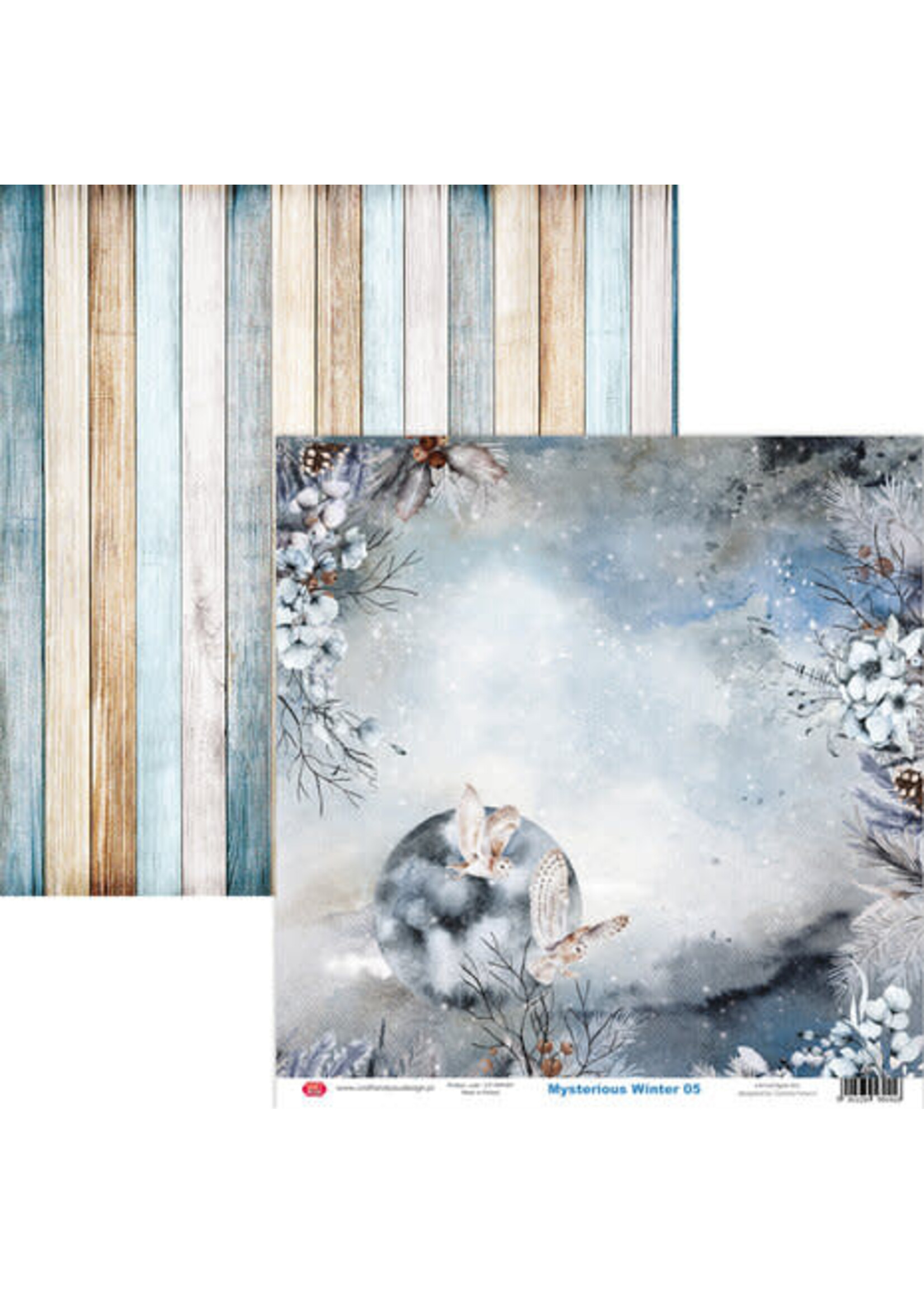 Craft and You Mysterious Winter 12x12 Inch Paper Set 250gsm (12sheets) (CYD-CPS-MWI30-12)