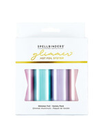 spellbinders Spellbinders Glimmer Hot Foil Satin Pastels Variety Pack (4 rolls) (GLF-050)