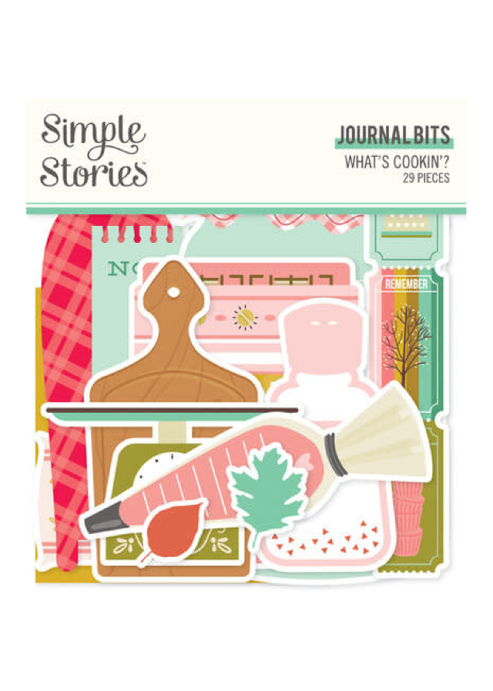 simple stories What's Cookin' ? Journal Bits & Pieces (29pcs) (21119)