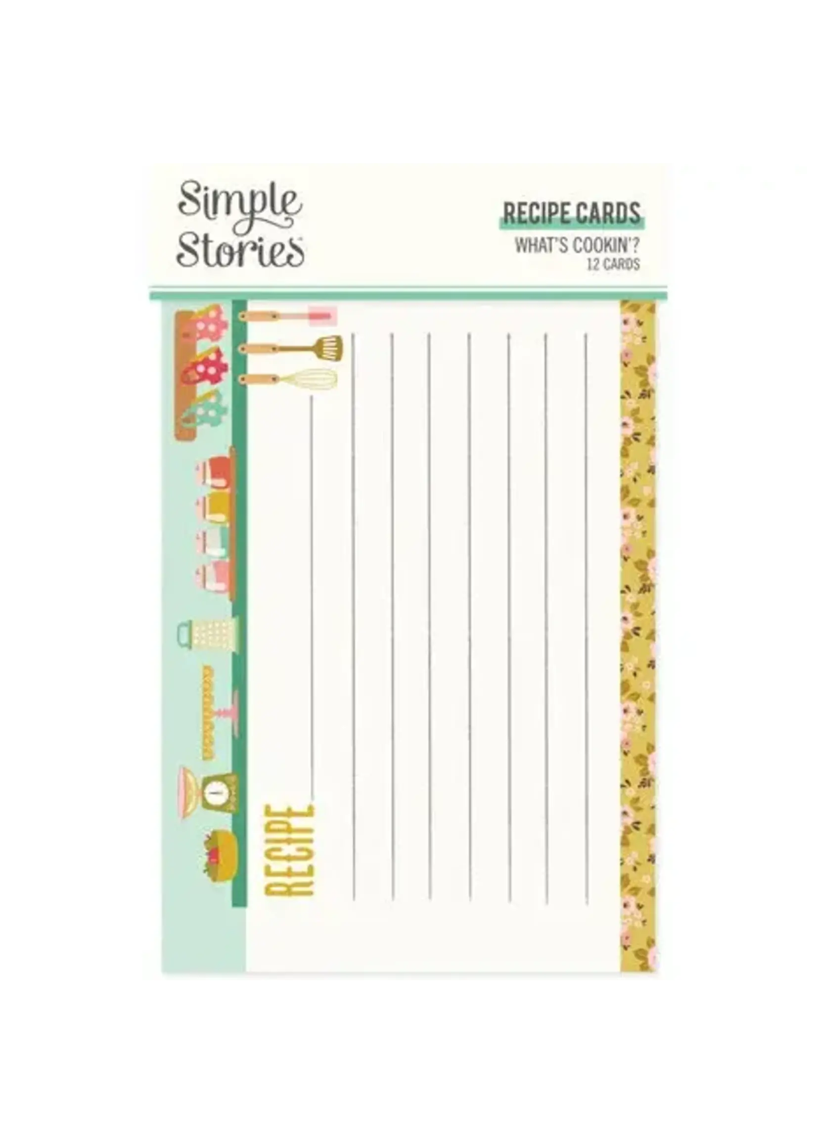 simple stories What's Coolin' ? Recipe Cards (21122)