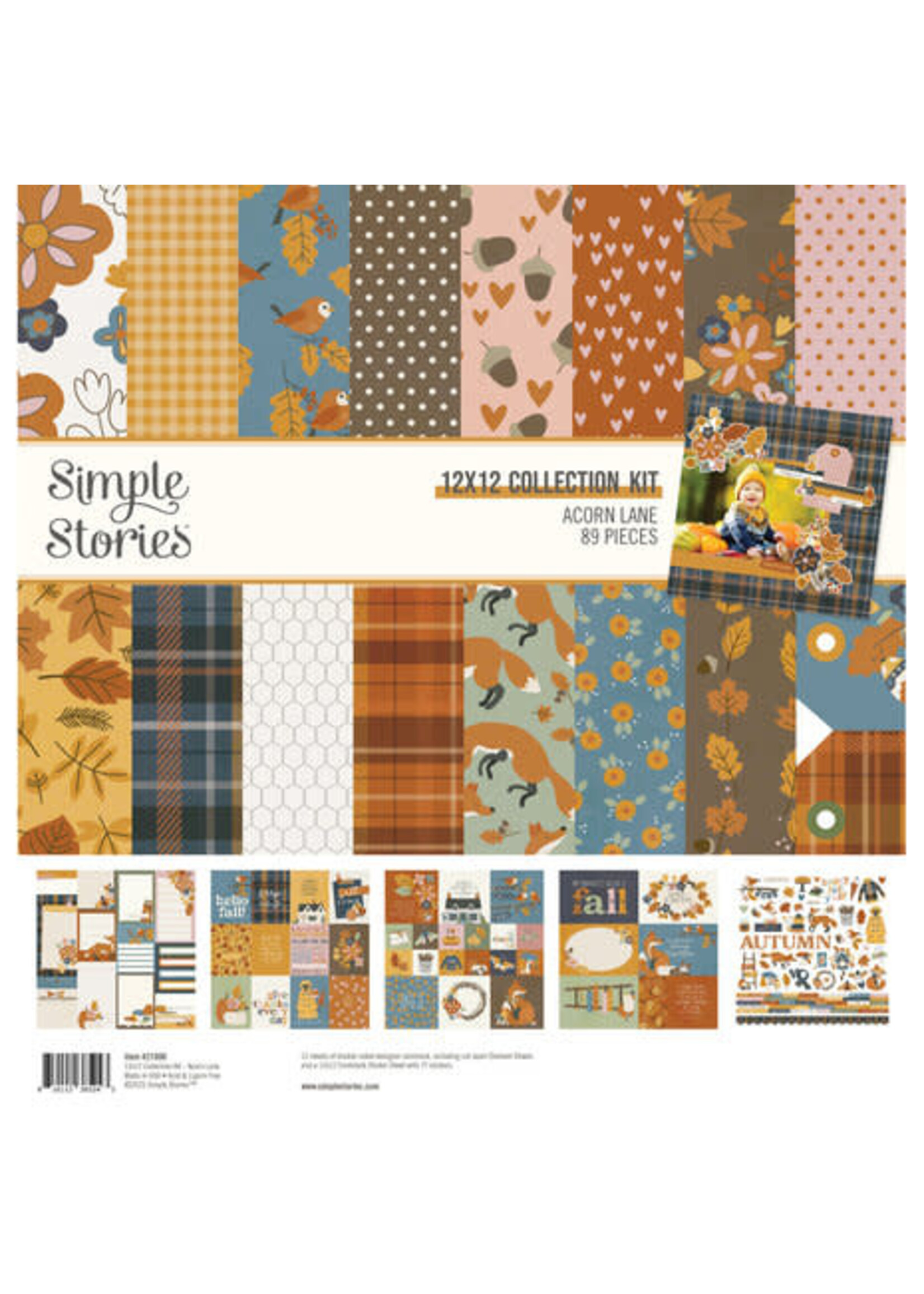 simple stories Acorn Lane Collection Kit (21000)