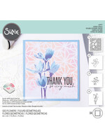 Sizzix Layered Stencils by Olivia Rose Geo Flowers (4pcs) (664917)