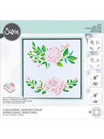 Sizzix Layered Stencils by Olivia Rose Floral Borders (4pcs) (665875)