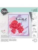 Sizzix Layered Stencils by Olivia Rose Watercolor Roses (4pcs) (665266)