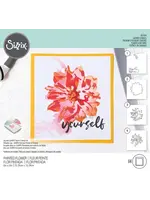 Sizzix Layered Stencils by Olivia Rose Painted Flower (4pcs) (665264)