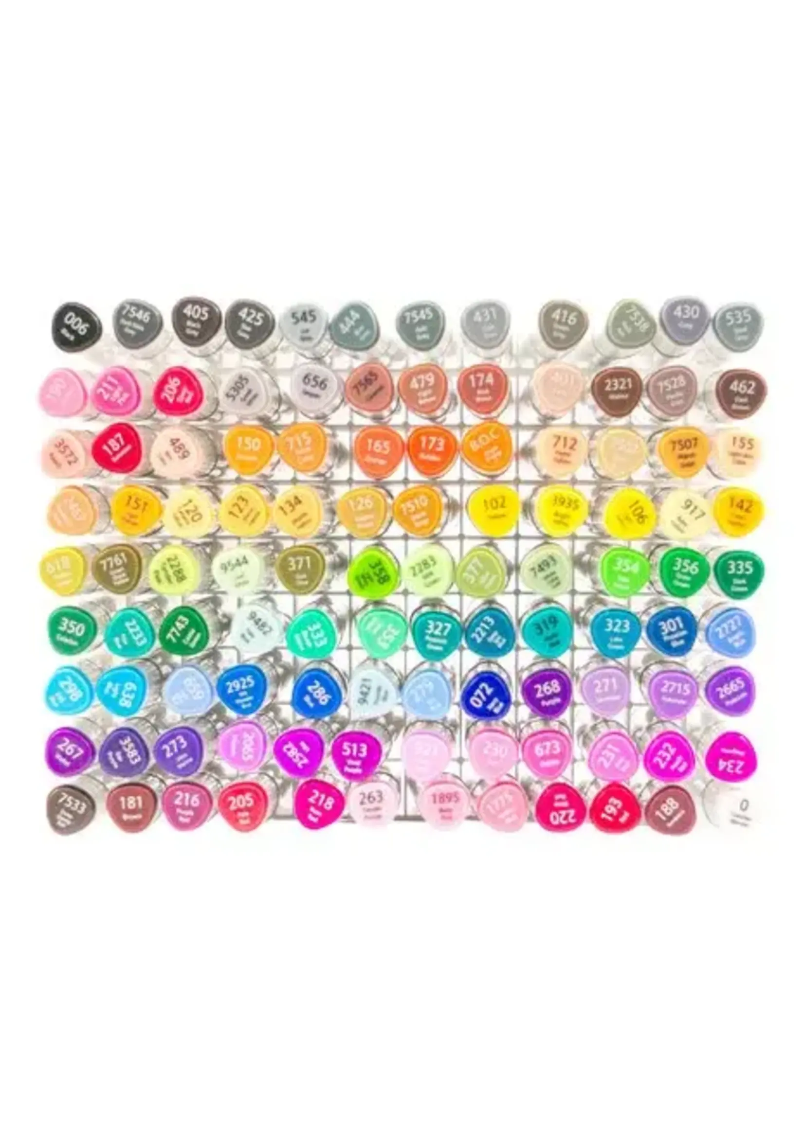 Couture Creations Twin Tip Alcohol Ink Marker Case (Includes 108 Colours) (COAPC2)