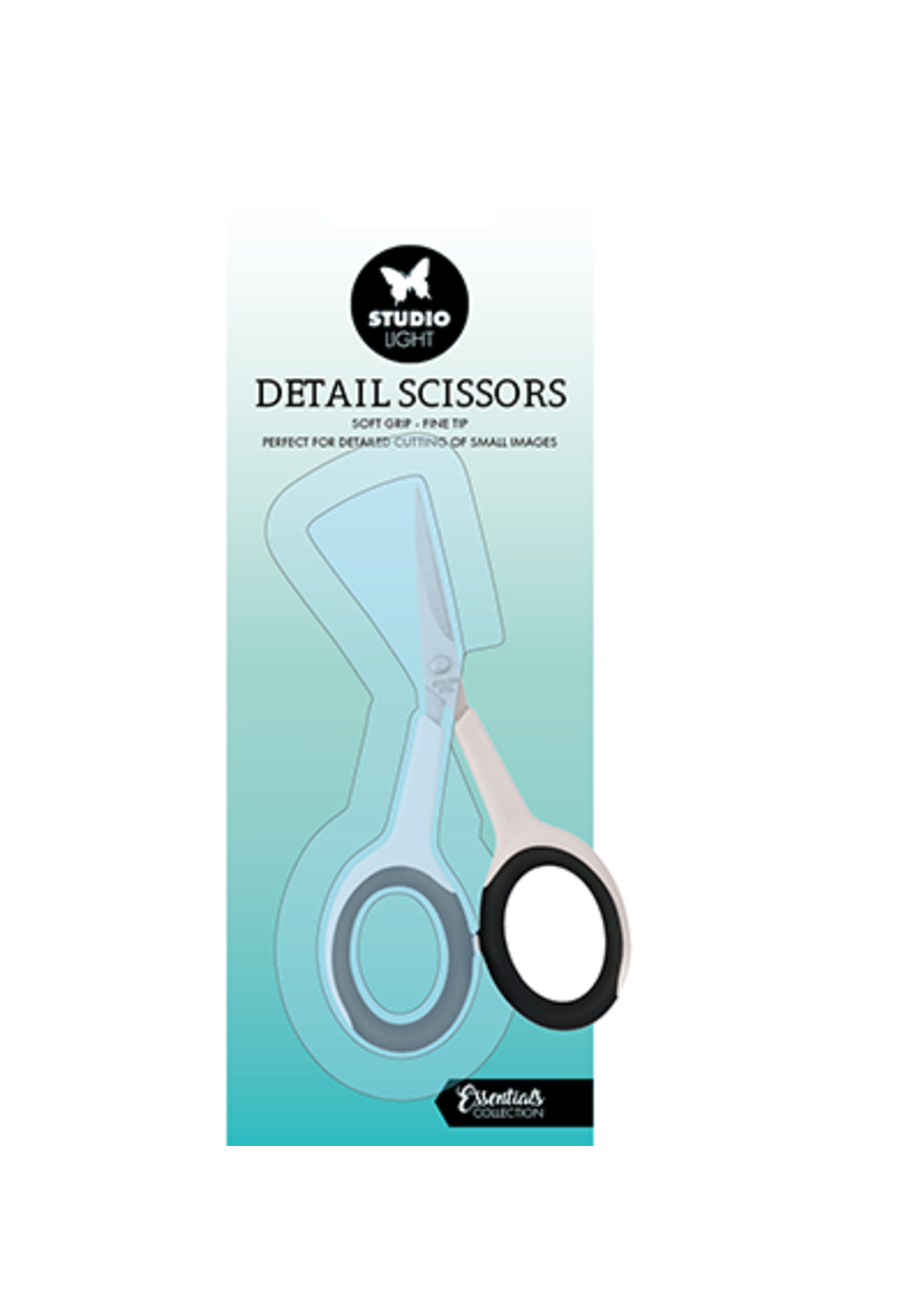 Studio Light SL-TO-SCIS01 - Detail Scissor soft grip fine tip Essentials Tools nr.01